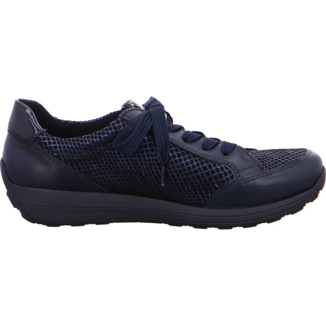 Blue Ara Shoes Lace-ups Merano Women's Sneakers | ARA024KHO