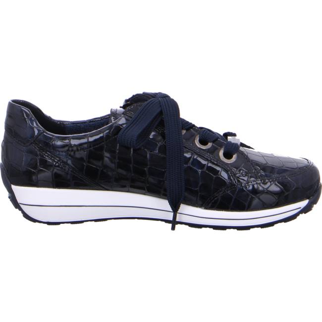 Blue Ara Shoes Lace-ups Osaka Women's Sneakers | ARA372SVM