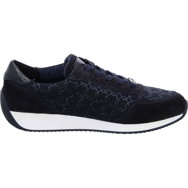 Blue Ara Shoes Lissabon Women's Sneakers | ARA514VTA