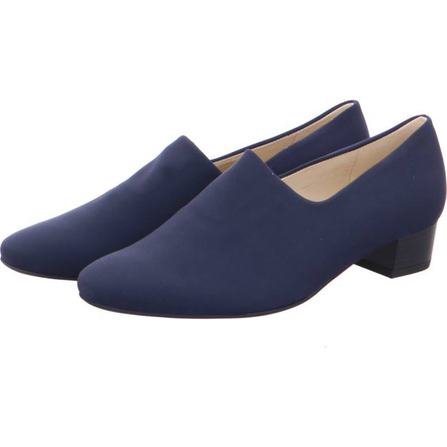 Blue Ara Shoes Loafer Milano Women's Pumps | ARA483ESB