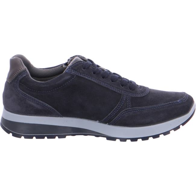 Blue Ara Shoes Matteo Men's Sneakers | ARA402DAG