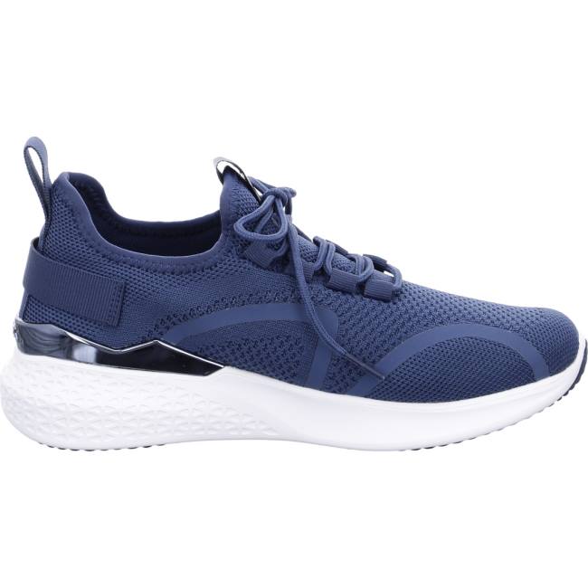 Blue Ara Shoes Maya Indigo Women's Sneakers | ARA937LOV