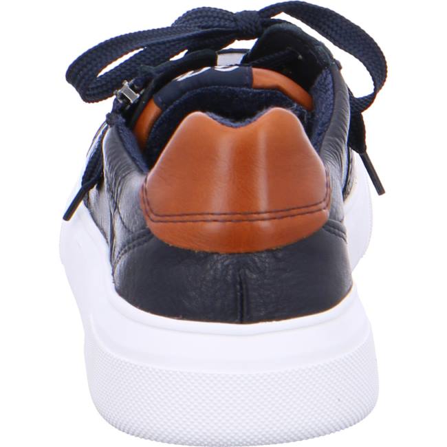 Blue Ara Shoes Naldo Men's Sneakers | ARA829RAF