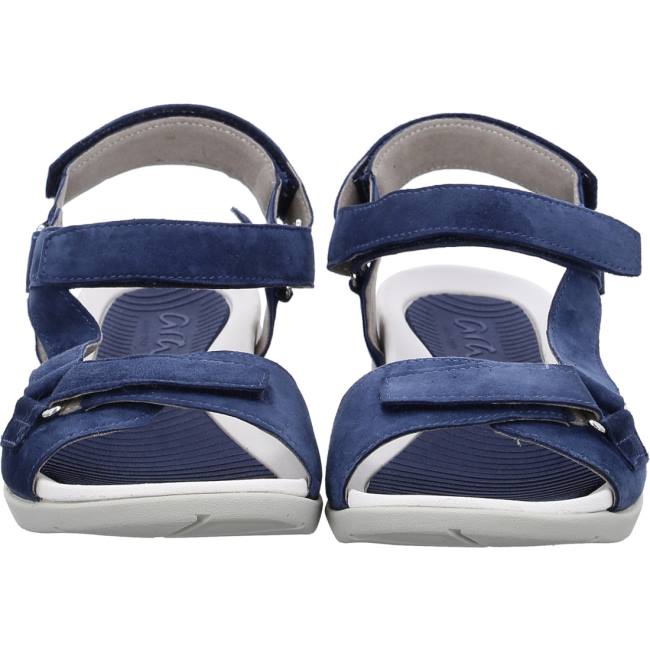 Blue Ara Shoes Nepal Indigo Women's Sandals | ARA754TEK