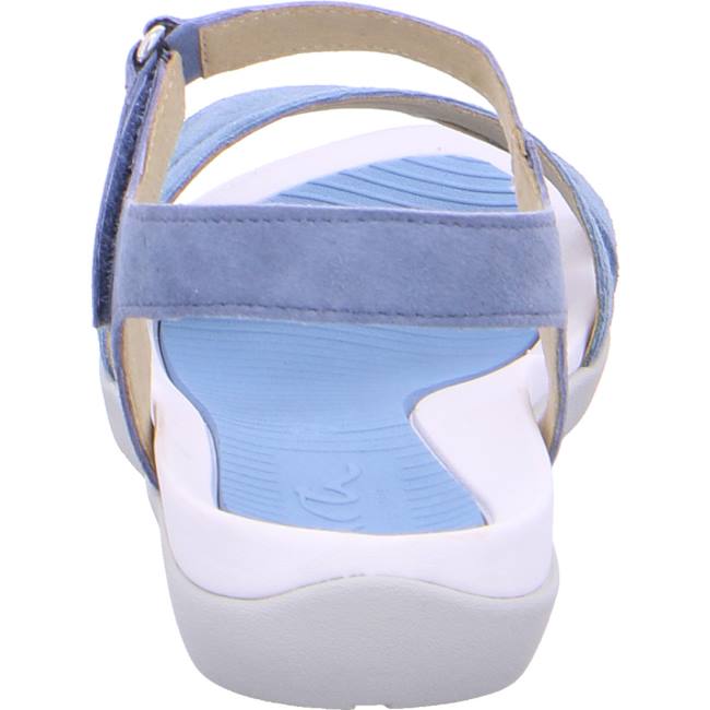 Blue Ara Shoes Nepal Sky Women's Sandals | ARA879HSL