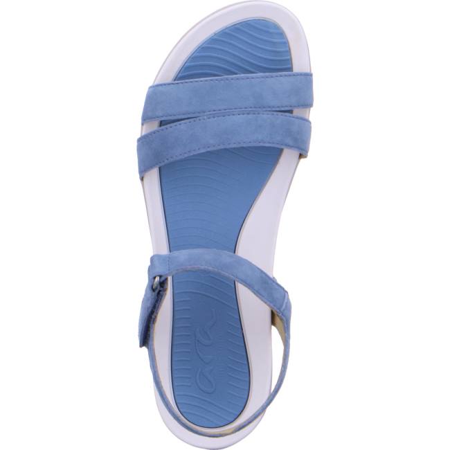 Blue Ara Shoes Nepal Sky Women's Sandals | ARA879HSL