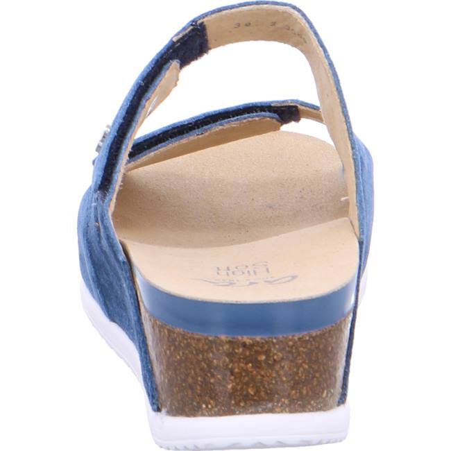 Blue Ara Shoes Norderney Capri Women's Mules | ARA801IRP