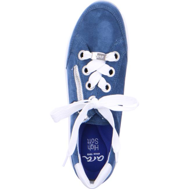 Blue Ara Shoes Osaka Capri Women's Sneakers | ARA146SZU