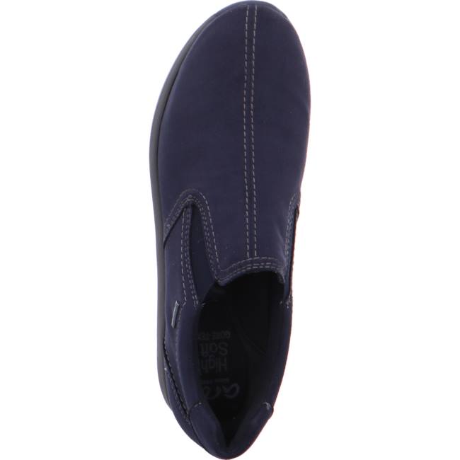 Blue Ara Shoes Osaka Women's Loafers | ARA238MZT