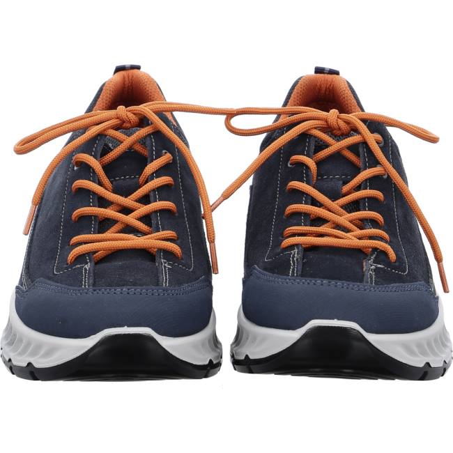 Blue Ara Shoes Paolo Men's Sneakers | ARA132IHP