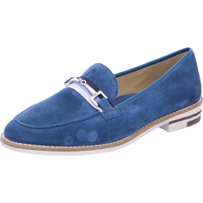 Blue Ara Shoes Penny Kent Capri Women\'s Loafers | ARA928XJO