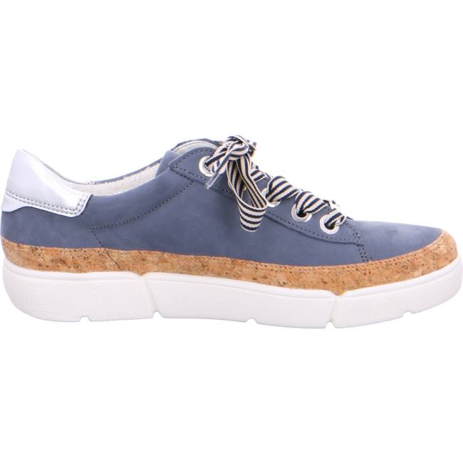 Blue Ara Shoes Rom Jeans Women's Sneakers | ARA104EAS