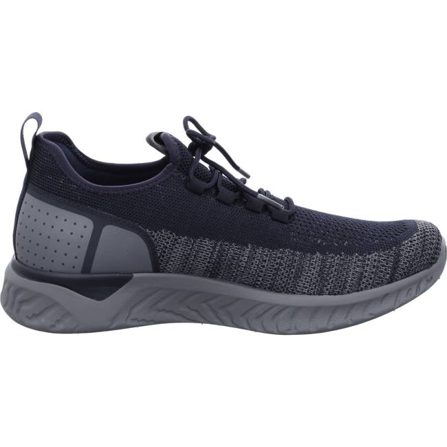 Blue Ara Shoes San Diego Men's Sneakers | ARA147QKB