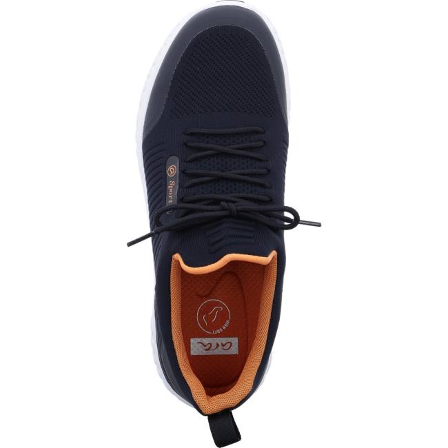 Blue Ara Shoes San Diego Men's Sneakers | ARA419MHA