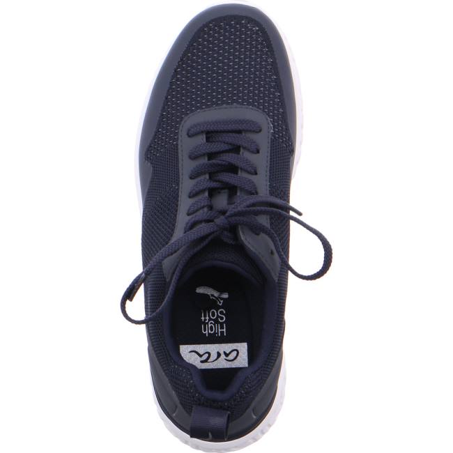 Blue Ara Shoes San Diego Men's Sneakers | ARA492GZT