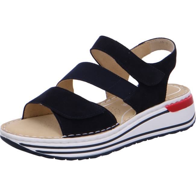 Blue Ara Shoes Sapporo Women\'s Sandals | ARA096DHZ