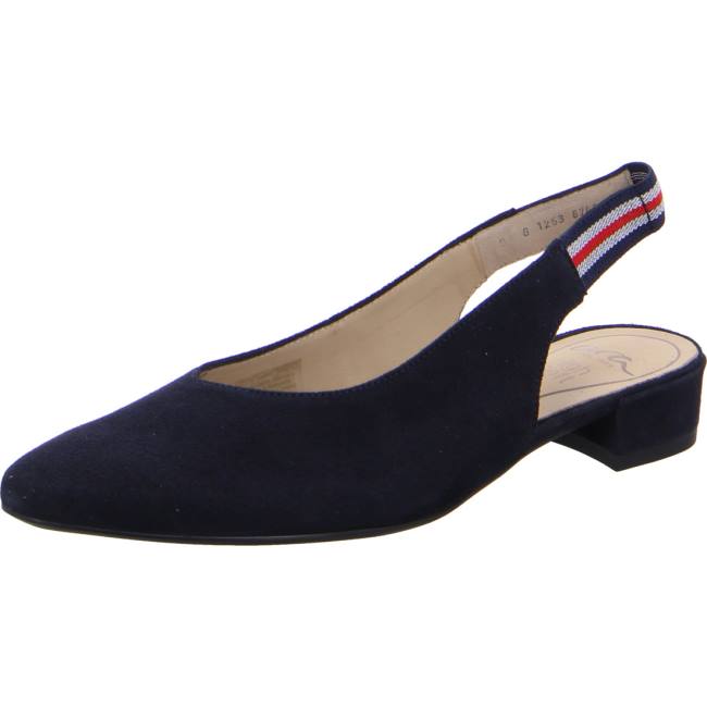 Blue Ara Shoes Sling Paris Women\'s Pumps | ARA512VKG