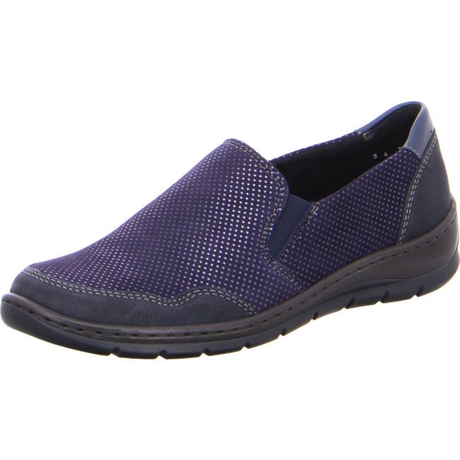 Blue Ara Shoes Slip-ons Gil Women\'s Loafers | ARA930FIL