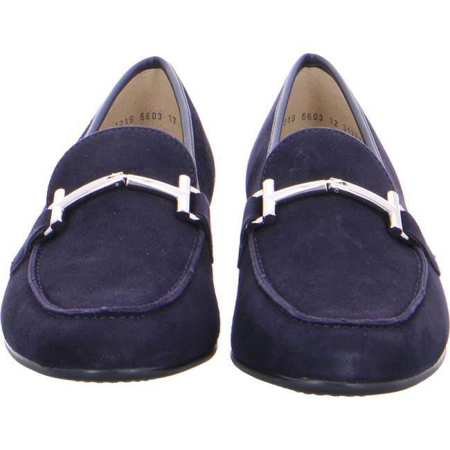 Blue Ara Shoes Slip-ons Kent Women's Loafers | ARA460FIU