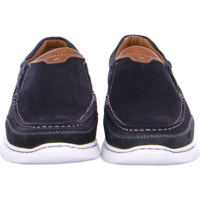 Blue Ara Shoes Slip-ons Sario Men's Loafers | ARA045IEU