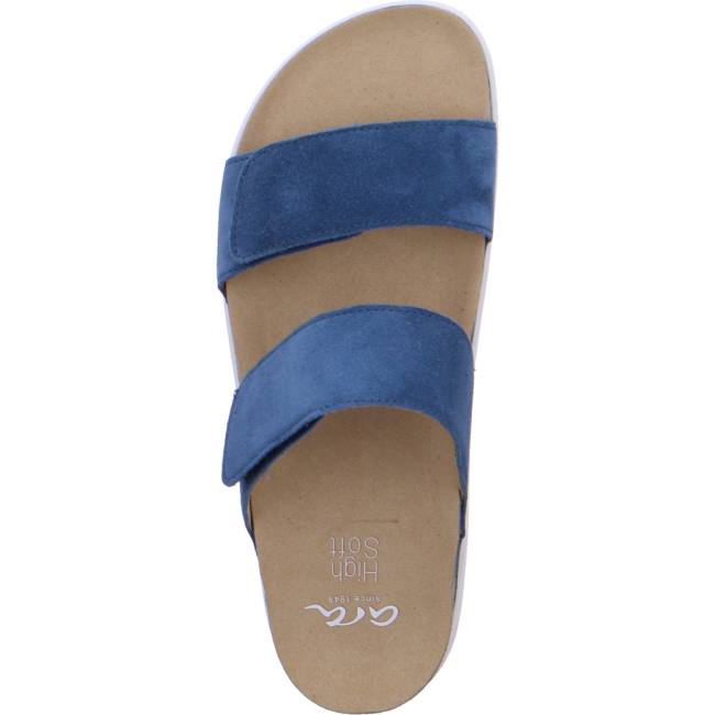 Blue Ara Shoes Sylt Capri Women's Mules | ARA746SYM