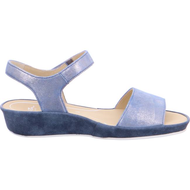 Blue Ara Shoes Wedge Capri Women's Sandals | ARA036THL