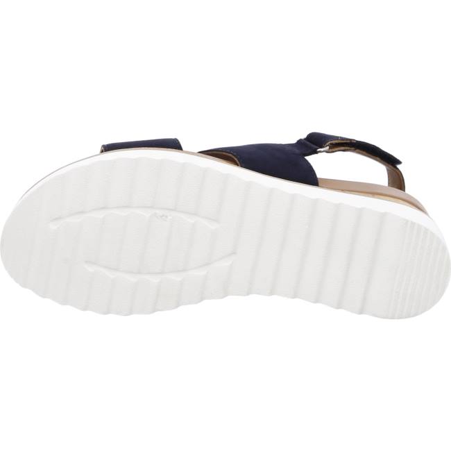 Blue Ara Shoes Wedge Valencia Women's Sandals | ARA385VQX