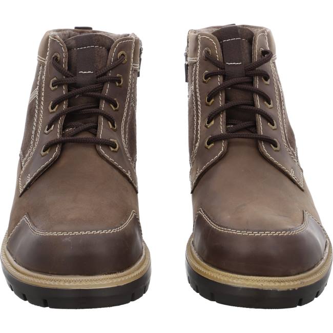 Brown Ara Shoes Alonso Men's Boots | ARA542RBQ