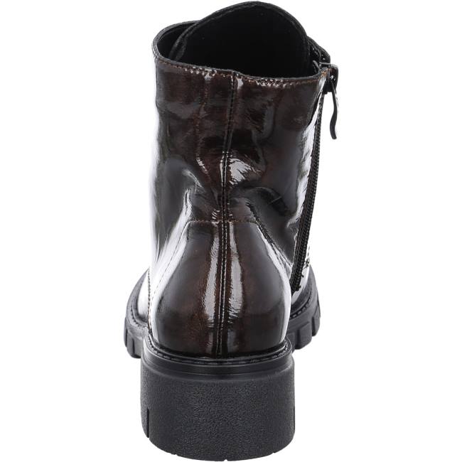 Brown Ara Shoes Ankle Dover Bronze Women's Boots | ARA064MPC