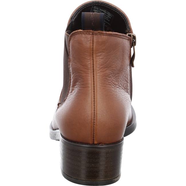 Brown Ara Shoes Ankle Parker Cognac Women's Boots | ARA305ORZ