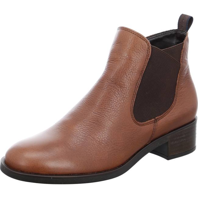 Brown Ara Shoes Ankle Parker Cognac Women\'s Boots | ARA305ORZ