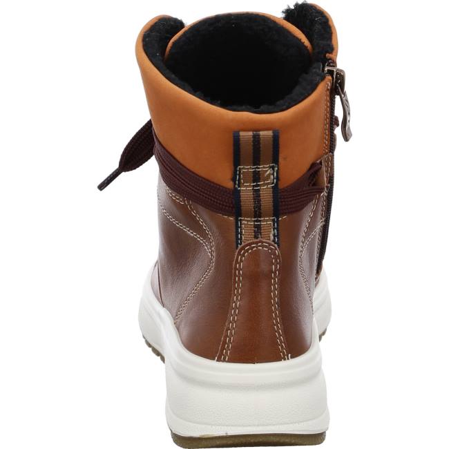 Brown Ara Shoes Aspen Cognac Women's Boots | ARA328YXH