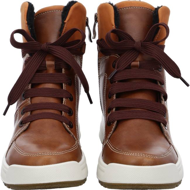 Brown Ara Shoes Aspen Cognac Women's Boots | ARA328YXH