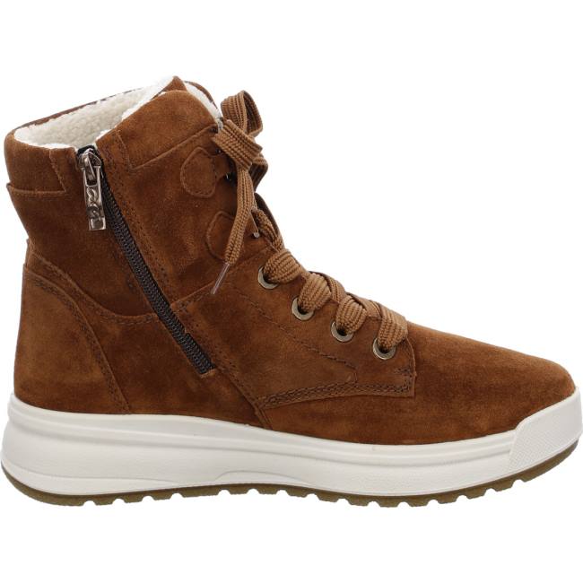 Brown Ara Shoes Aspen Nuts Women's Boots | ARA012LBW