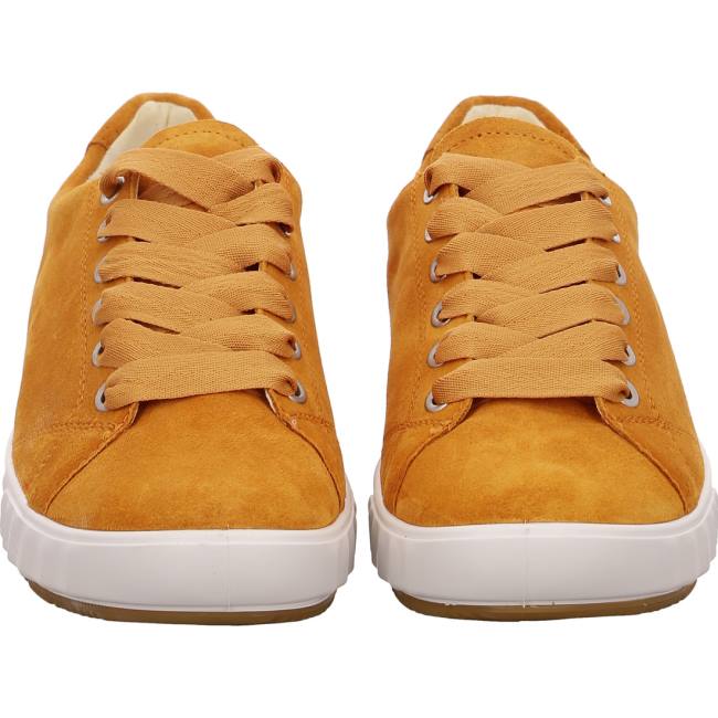 Brown Ara Shoes Avio Ochre Women's Sneakers | ARA936PQA