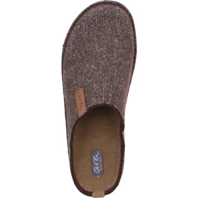 Brown Ara Shoes Cosy Men's Slippers | ARA570OWK