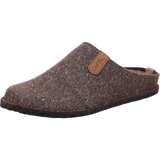 Brown Ara Shoes Cosy Men\'s Slippers | ARA570OWK