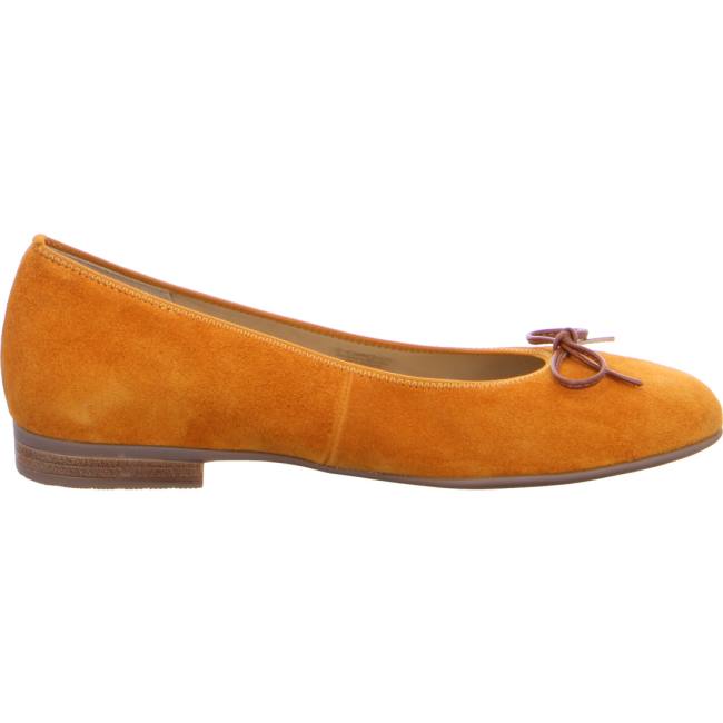 Brown Ara Shoes Flats Sardinia Women's Ballerina | ARA093ERM