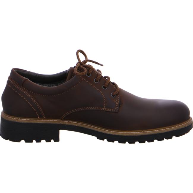 Brown Ara Shoes Frederik Men's Lace Up Shoes | ARA605FCZ