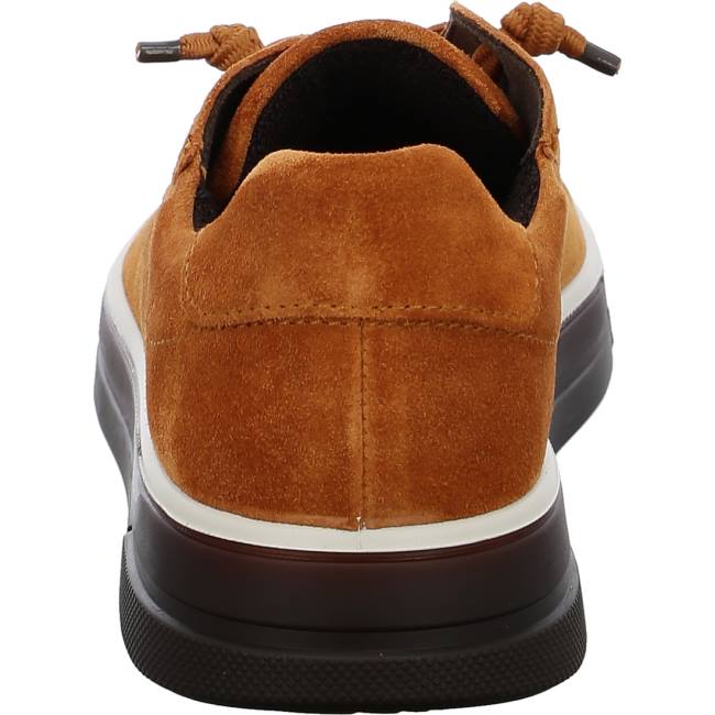 Brown Ara Shoes Frisco Ambra Women's Sneakers | ARA948IEP