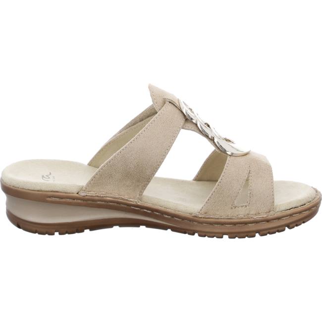 Brown Ara Shoes Hawaii Camel Women's Mules | ARA310NRX