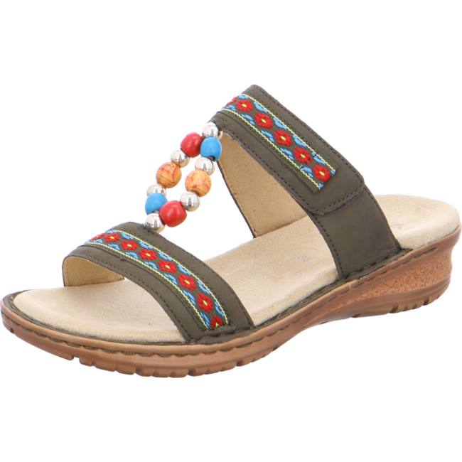 Brown Ara Shoes Hawaii Women\'s Mules | ARA752RXZ