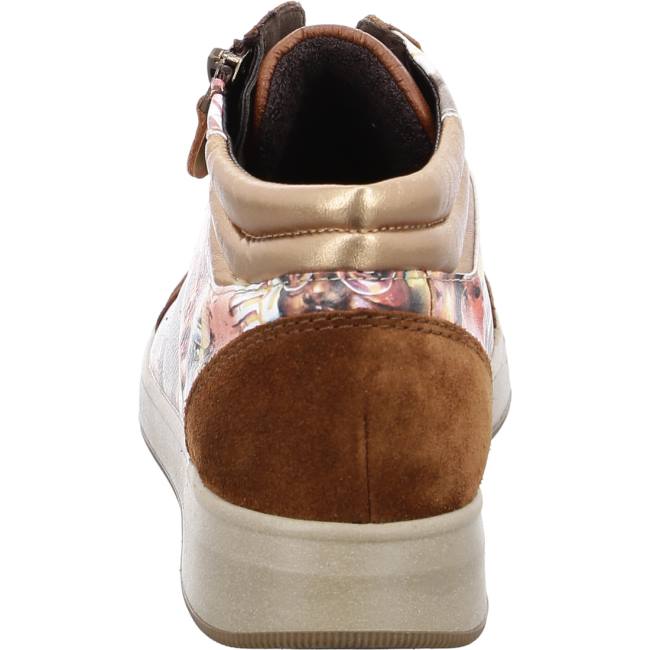 Brown Ara Shoes High Top Rom Nuts Women's Sneakers | ARA189BQU