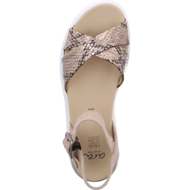 Brown Ara Shoes Ibiza Women's Sandals | ARA513RMX