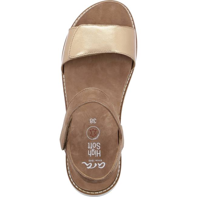 Brown Ara Shoes Kent-sport Whisky Cognac Women's Sandals | ARA065FWS