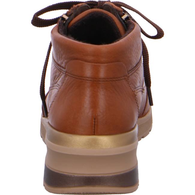 Brown Ara Shoes Lace-ups Neapel Women's Boots | ARA901PIA