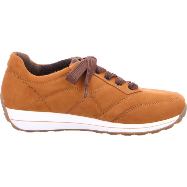 Brown Ara Shoes Lace-ups Osaka Women's Sneakers | ARA093CPG