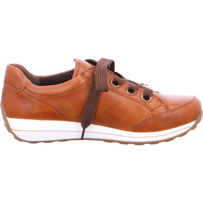 Brown Ara Shoes Lace-ups Osaka Women's Sneakers | ARA940HCV