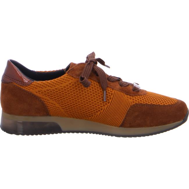 Brown Ara Shoes Lissabon Women's Sneakers | ARA706INQ