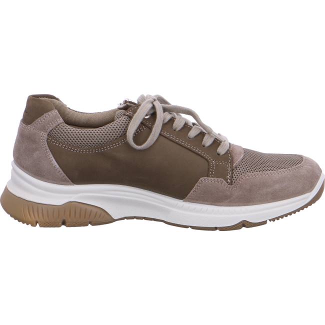 Brown Ara Shoes Marco Taupe Men's Lace Up Shoes | ARA403GYH